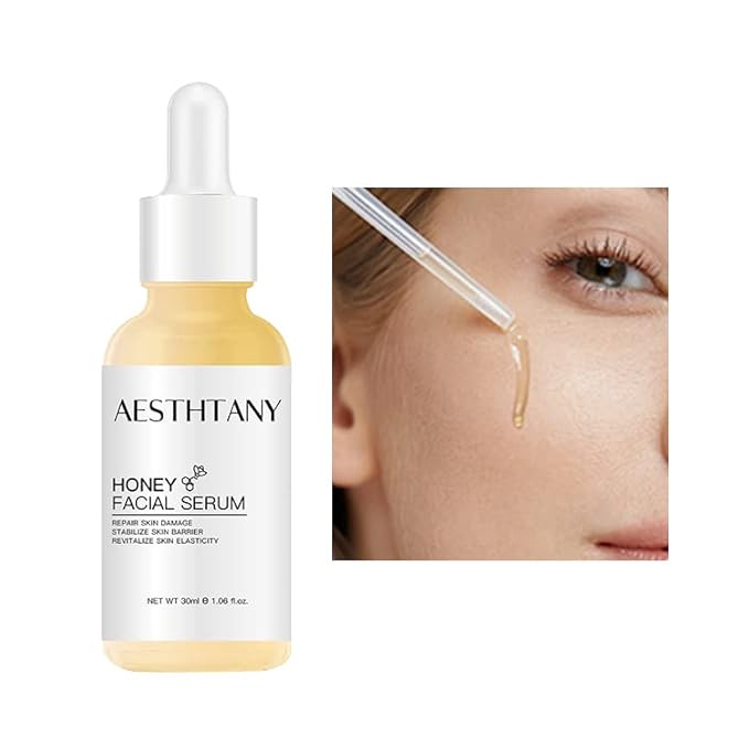 Honey Hyaluronic Acid Face Serum, 30ml / 1.06 fl.oz | Honey Purity 30% | Vit E - Anti Aging Facial Serum for Skin Care | Face Serum for Women | for All Skin Type-Velvo Beauty