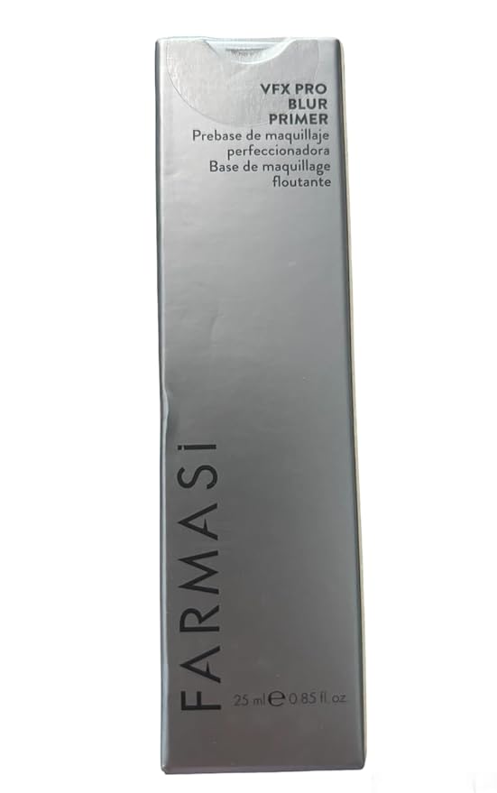 Farmasi VFX PRO Camera Ready Primer - Flawless Finish Long Lasting Makeup Base Smoothing Pore Minimizing Oil Control Lightweight Formula Professional Makeup Application Daily Use, 1-Pack, Clear-Velvo Beauty