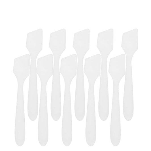 100pcs Face Cream Scoop Makeup Scoop Makeup Spoon Cosmetic Scoop Cosmetic Spatula Face Mask Scoop Face Cream Spatula-Velvo Beauty