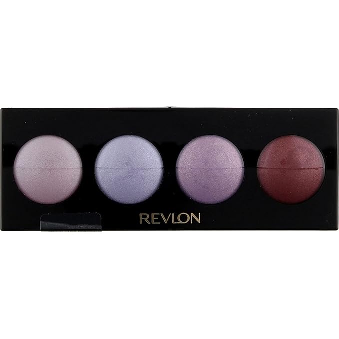 Revlon Crème Eyeshadow Palette, Illuminance Eye Makeup with Crease- Resistant Ingredients, Creamy Pigmented in Blendable Matte & Shimmer Finishes, 701 Wild Orchids, 0.12 Oz-Velvo Beauty
