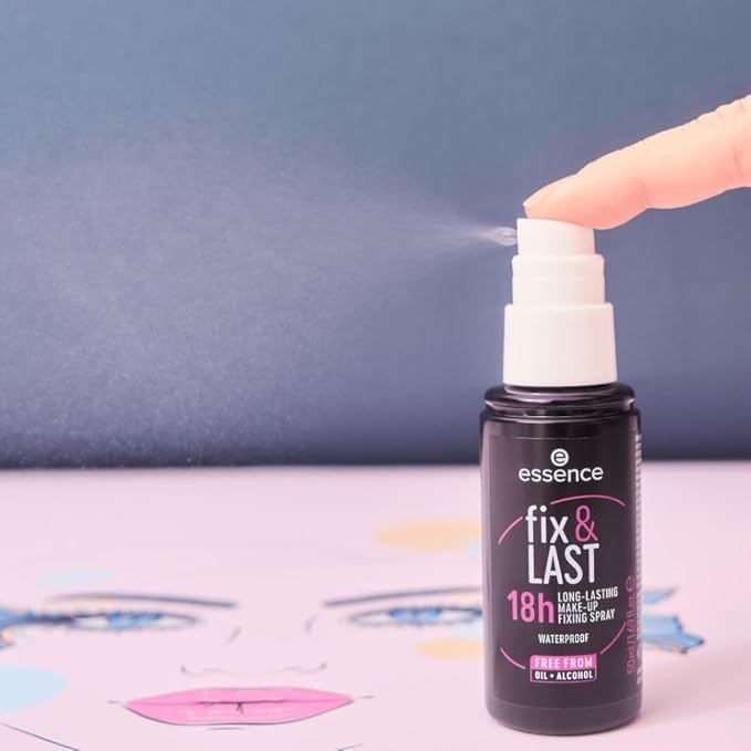 essence | Fix & Last 18H Long-Lasting Makeup Fixing Spray | All-Day Hold & Smudge Proof | Vegan & Cruelty Free-Velvo Beauty