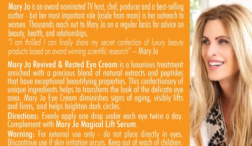 MARY JO Revived & Rested Eye Cream-Velvo Beauty