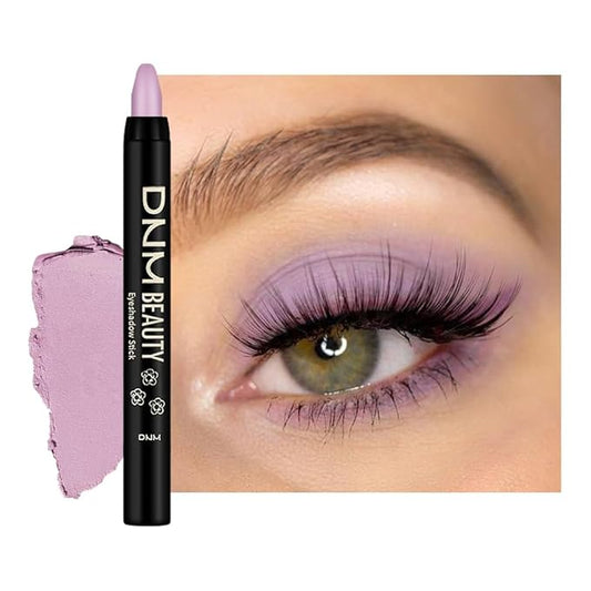 Kaely Cream Eye Shadow Sticks, Waterlily Purple Matte Eyeliner Pencil Eyeshadow Palette Makeup, Eye Highlighter Brightener Stick for Older Women Waterproof Pigmented, sombras para ojos, New-69-Velvo Beauty