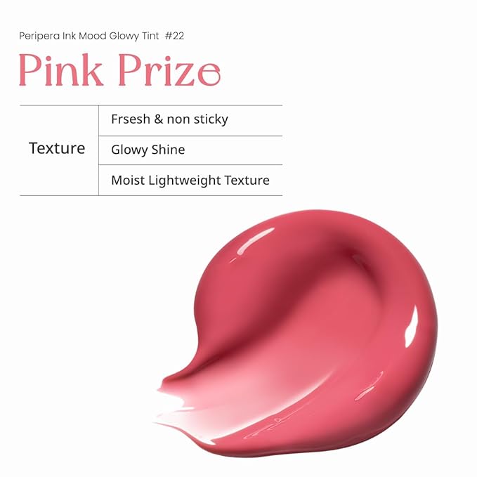 Peripera Ink Mood Glowy Tint (022 PINK PRIZE (LUCKY LOTTERY))-Velvo Beauty
