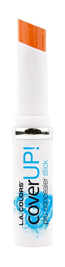 L.A. COLORS Pro Concealer Stick 615 Pure Orange, 0.11 Oz-Velvo Beauty