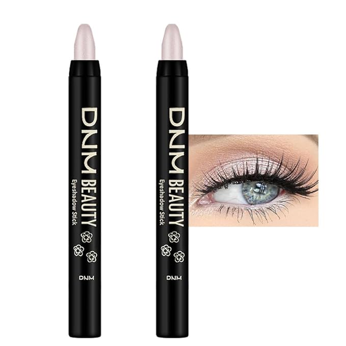 evpct 2Pcs Cream Eyeshadow Sticks Set for Eyes Waterproof, Pearl Shimmer Matte Eye shadow Stick Pencil Pen Bulk sombras en crema para ojos 18+18-Velvo Beauty