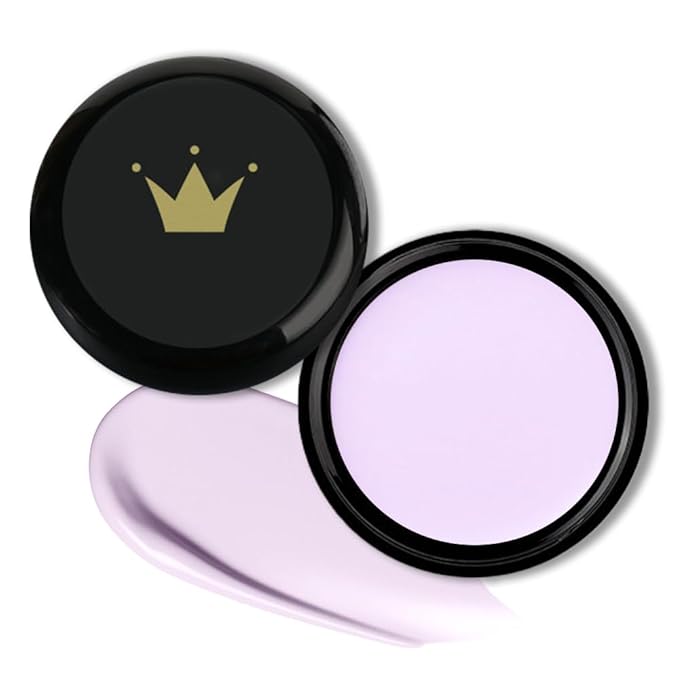Kaely Color Correcting Concealer,Cream Pot Concealer Full Coverage,under Eye Concealer Palette for Conceals Dark Circles,Waterproof Foundation Face Makeup,09 Light Purple-Velvo Beauty