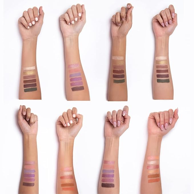 Palladio Ultimate Pro Eyeshadow Makeup Palette with Mirror, 18 High-Pigmented Powder Colors, Matte, Shimmer, Metallic, Satin Finishes, SHANNON DE LIMA-Velvo Beauty