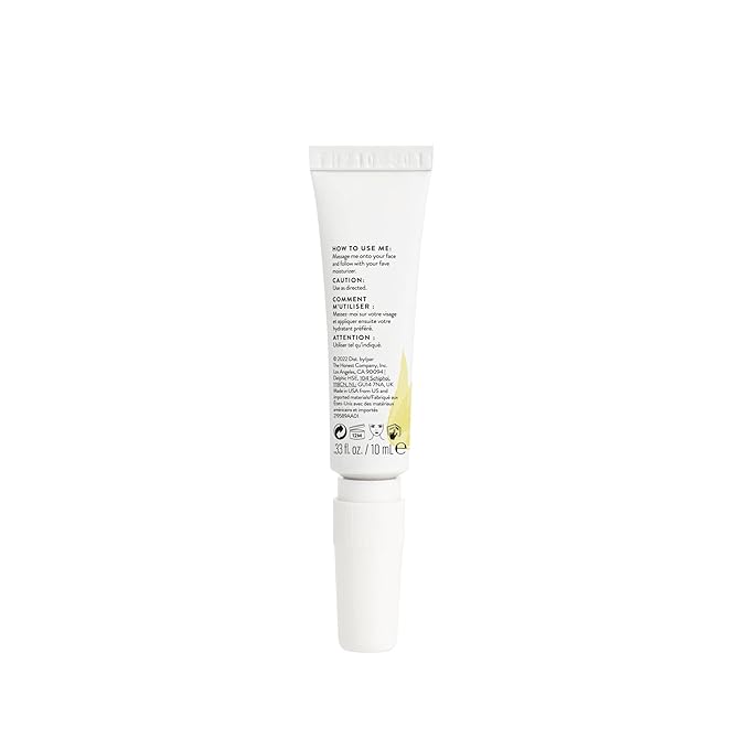 Honest Beauty Mini Vitamin C Brightening Serum | Improves Skin Tone + Complexion | Vitamin C, Pearl, Hyaluronic Acid | EWG Verified + Cruelty Free | Travel Size, 0.33 fl oz-Velvo Beauty