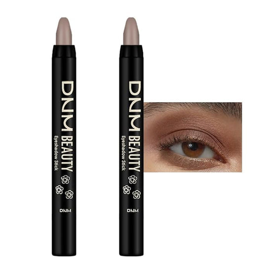 evpct 2Pcs Cream Eye Shadow Brightener Sticks Set for Eyes Waterproof, Ginger Matte Pencil Eye shadow Applicator Stick Pen Bulk Palette Makeup sombras en crema para ojos 29+29-Velvo Beauty