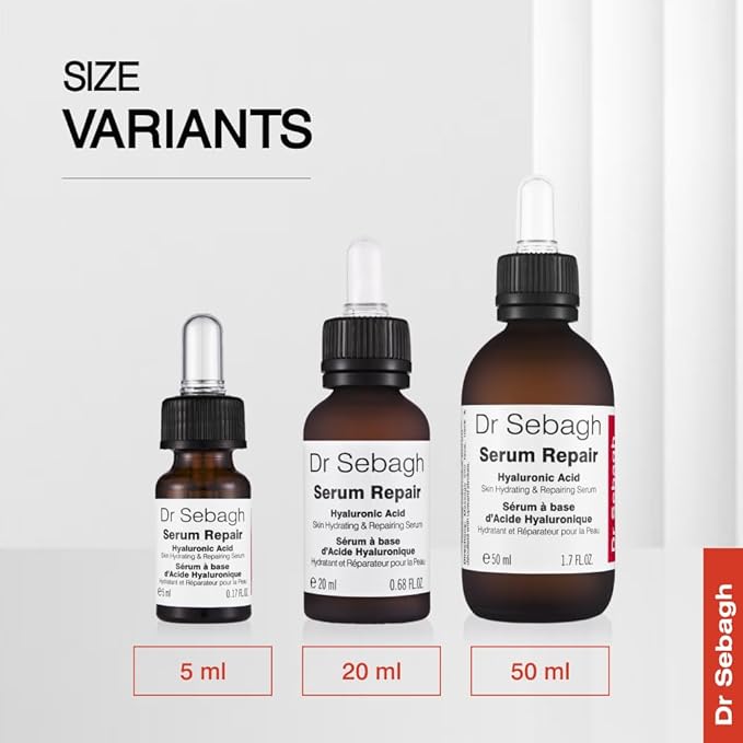 Serum Repair (0.68 fl oz) | Award-Winning Hyaluronic Acid Facial Hydrator | Anti Aging & Wrinkle | Skin Moisturising & Repairing Formula | Collagen Boosting Youthful Glow For Women & Men-Velvo Beauty