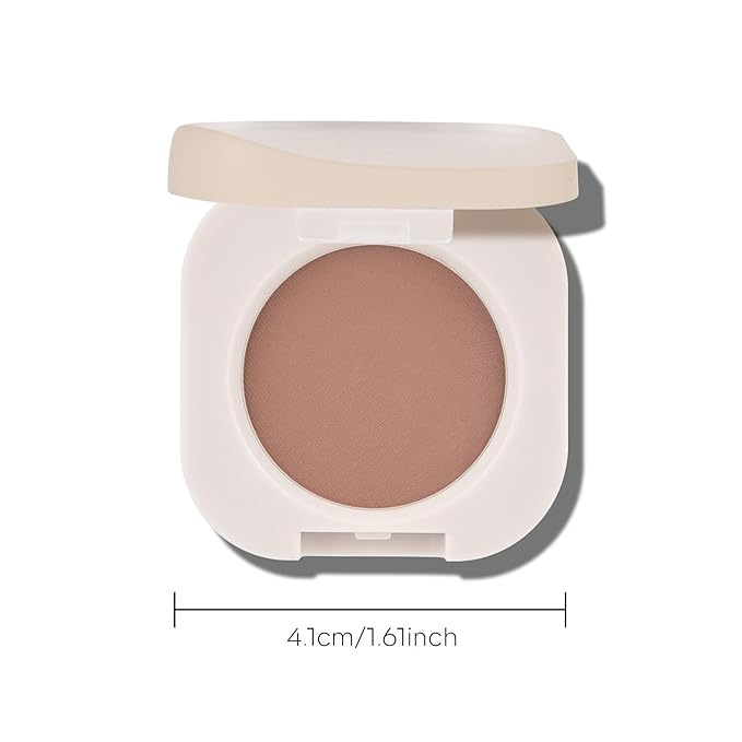 KYDA Single Matte Eyeshadow, Dusty Brown Eyeshadow, Ultra-fine Smooth Powder, Lightweight Blendable Formula, Daily Matte Eyes Makeup, Cinnamon-Velvo Beauty