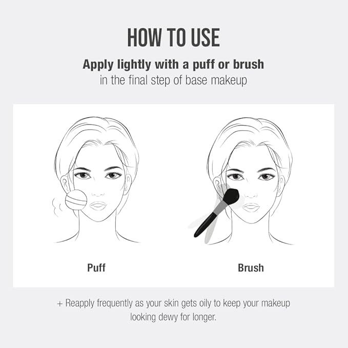 Translucent Set Finishing Powder - Sebum Control Face Loose Powder, Matte & Silky Finish, Lightweight, Long-lasting, Korean Makeup, 0.24 Oz. (02 Skin Beige, 0.24 Oz.)-Velvo Beauty