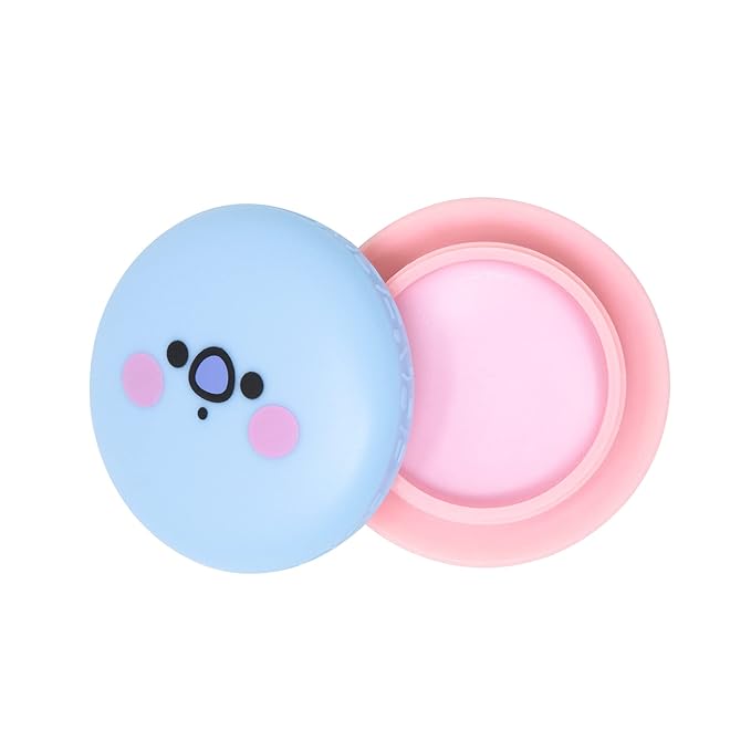 The Crème Shop | BT21 Baby - KOYA Macaron Lip Balm - Soda Pop (Clear)-Velvo Beauty