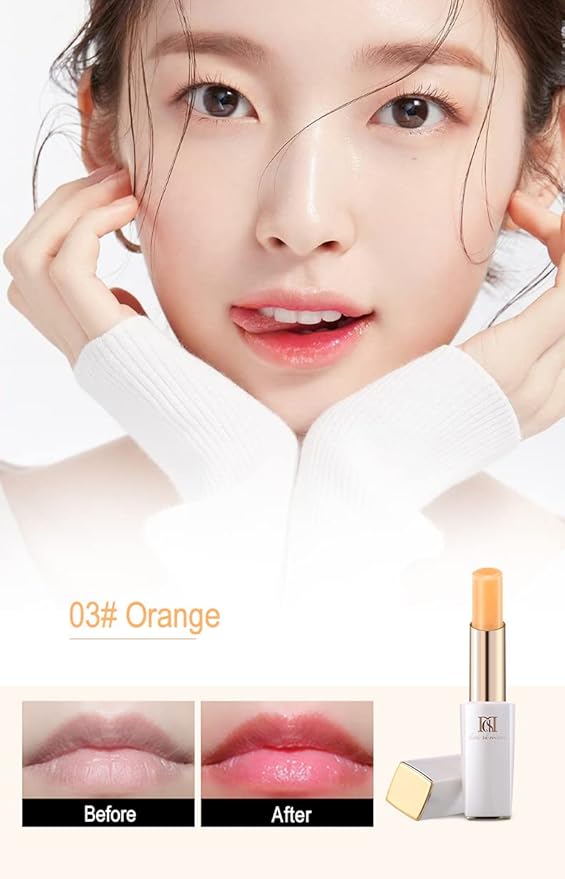 Lip Balm Hydrating Lip Conditioner Soothing Moisturize Lip Care Lip Butter 0.12 OZ Orange-Velvo Beauty