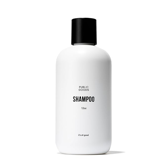 Public Goods Shampoo for Women & Men | Natural Gentle Shampoo to Cleanse & Nourish All Hair Types | Made with Organic Essential Oils | Sulfate & Paraben Free | Vegan | Made in Canada | 12 Fl Oz Bottle-Velvo Beauty