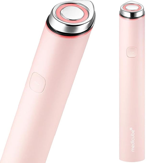 medicube Mini Booster Pro Pink | Affordable at-Home Facial Skin Care Tool for Beginners - Portable Glow Booster for Glass Skin, Boosting Skin Care Absorption, Skin Care for Teens, Korean Skin Care-Velvo Beauty