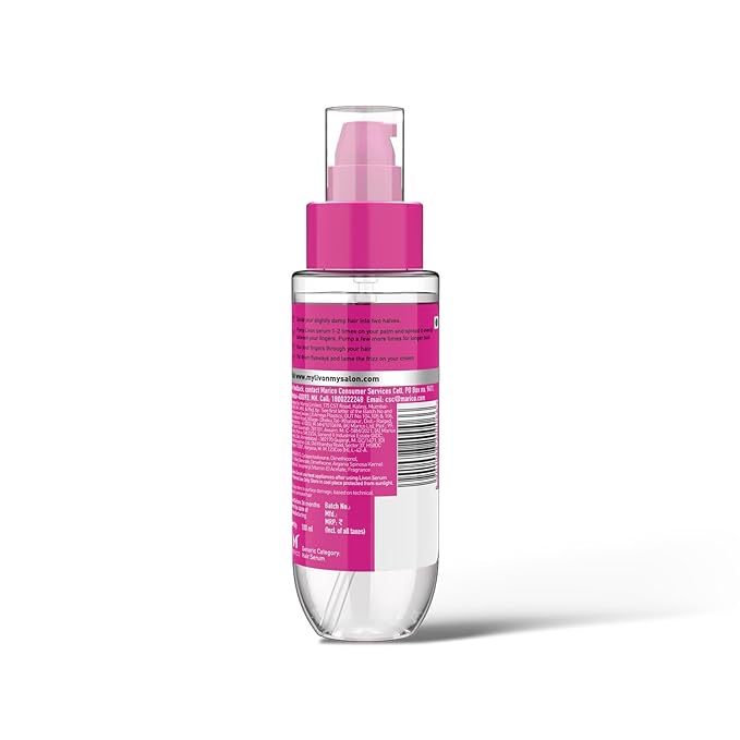 Livon Hair Serum for Men & Women | Frizz-free, stronger and shinier hair | Sulphate & Paraben free| For All Hair Types | Lightweight & Non Greasy | Enriched with Argan Oil & Vitamin E | 3.3 Fl.Oz-Velvo Beauty