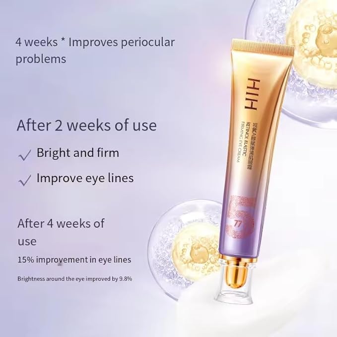 Vegan Retinol Eye Cream:Advanced Under Eye Treatment to Combat Dark Circles, Puffiness, and Fatigue | Nourishing Formula for Delicate Under-Eye Skin, 1 Fl Oz (Pack of 1)-Velvo Beauty