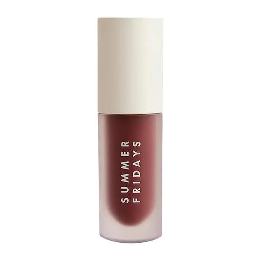 Summer Fridays Dream Lip Oil - Tinted Lip Oil with Moisturizing Sheer Coverage, High-Shine and Deep Hydration - Non-Sticky Formula for Long-Lasting Softness - Rosewood Nights (0.15 Oz)-Velvo Beauty