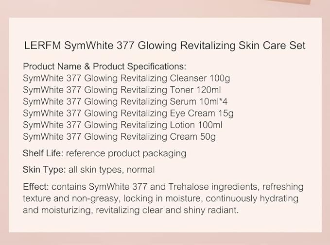 AESTHTANY LERFM Moisturizing Brightening Aloe Face Skin Care Set Hyaluronic Serum Skin Care Set | Radiant, Youthful Skin Alcohol-Free Hypoallergenic Cleanse, Recondition and Puri (377- Nine piece set)-Velvo Beauty