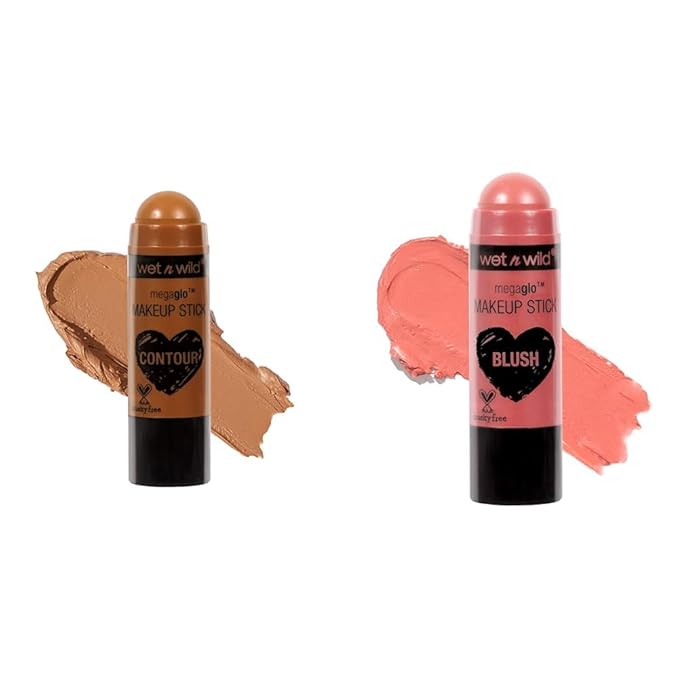 wet n wild MegaGlo Makeup Stick Bundle - Call Me Maple & Pink Floral Majority-Velvo Beauty