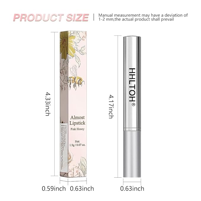 1PCS Orange Pink Honey Tinted Lip Balm Lipstain Lip Tint - Sheer Hydrating Long-Lasting Lipstick for Women All Skin Tones - Moisturizing Lip Gloss, Nourishing Lip Balm with Natural Cherry Tint-Velvo Beauty