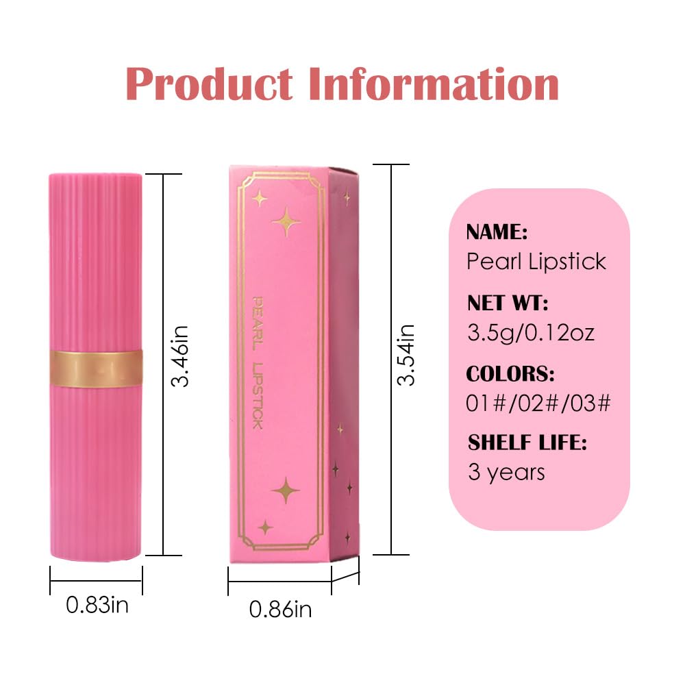 3Pcs Metallic Lipstick for Women,Lightweight Shimmer Frosted Lipstick,Glitter Lip Gloss Stain Long Lasting Waterproof Smudge Proof 24 Hour Full Coverage Lip Makeup,Vegan(01,02,03)-Velvo Beauty