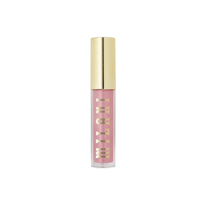 Milani Keep It Full Nourishing Lip Plumper - Sparkling Pink (0.13 Fl. Oz.) Cruelty-Free Lip Gloss for Soft, Fuller-Looking Lips-Velvo Beauty