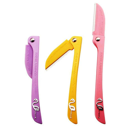 Eyebrow Razor, Facial Hair Trimmer, Eyebrow Shaver Razor, Face Razor and Eyebrow Sharper for Women and Men 3 PCS-Velvo Beauty