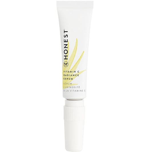 Honest Beauty Mini Vitamin C Brightening Serum | Improves Skin Tone + Complexion | Vitamin C, Pearl, Hyaluronic Acid | EWG Verified + Cruelty Free | Travel Size, 0.33 fl oz-Velvo Beauty
