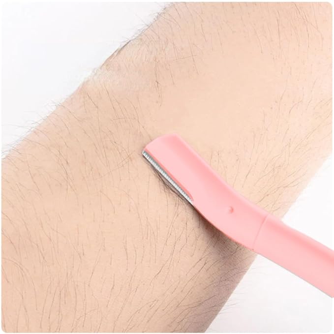 GENDA Razors for Women, Dermaplane Razor, Eyebrow Razors, Peach Fuzz Remover, Dermaplaning Tool for Face Skin Care (Pack of 3)-Velvo Beauty