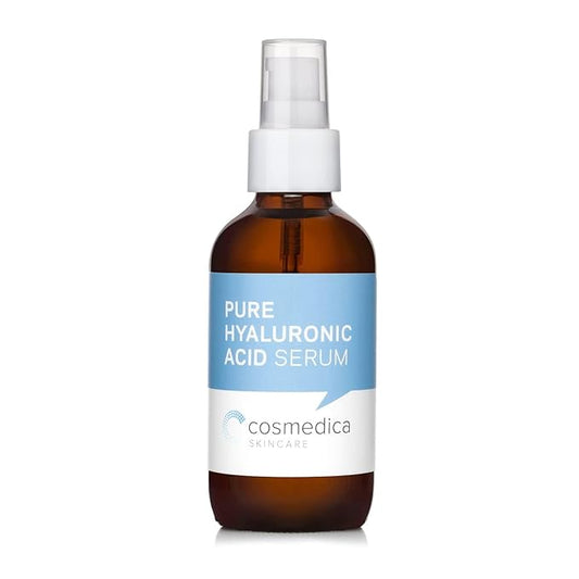 Cosmedica Hyaluronic Acid Serum for Skin – 4 Fl. Oz Hydrating Facial Moisturizer with Anti-Aging Skin Care Properties. Beauty and Skin Care-Velvo Beauty