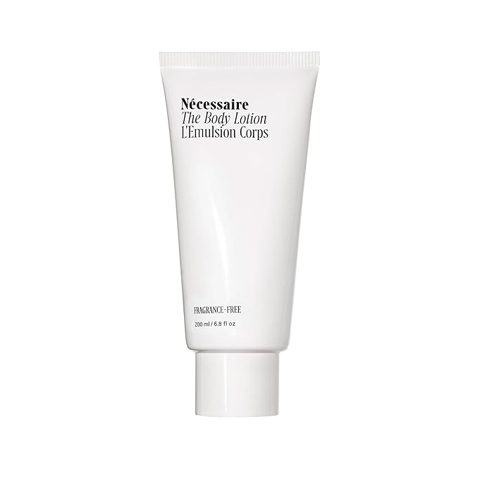 Nécessaire The Body Lotion – Fragrance-Free Hydrating Body Moisturizer with 5 Peptides, Niacinamide, Vitamins C/E, Omega-6/9 – Lightweight, Non-Greasy Lotion for Sensitive Skin – 6.8 oz-Velvo Beauty