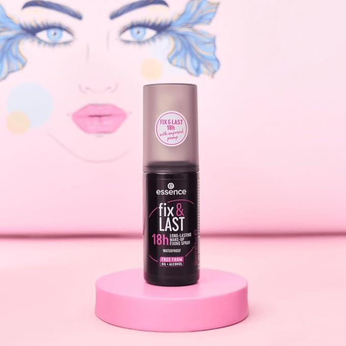 essence | Fix & Last 18H Long-Lasting Makeup Fixing Spray | All-Day Hold & Smudge Proof | Vegan & Cruelty Free-Velvo Beauty