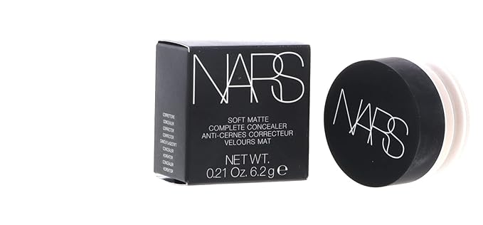 NARS Soft Matte Complete Concealer Chantilly - for fair skin with neutral undertones, Natural, 0.21 Ounce (Pack of 1), C-NA-062-03-Velvo Beauty