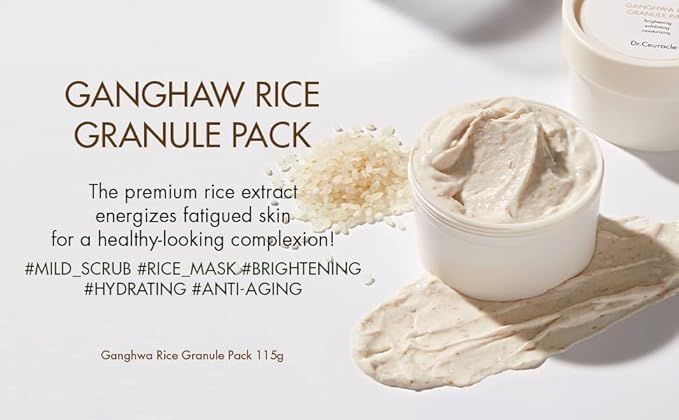Dr. Ceuracle Ganghwa Rice Granule Pack 115g-Velvo Beauty