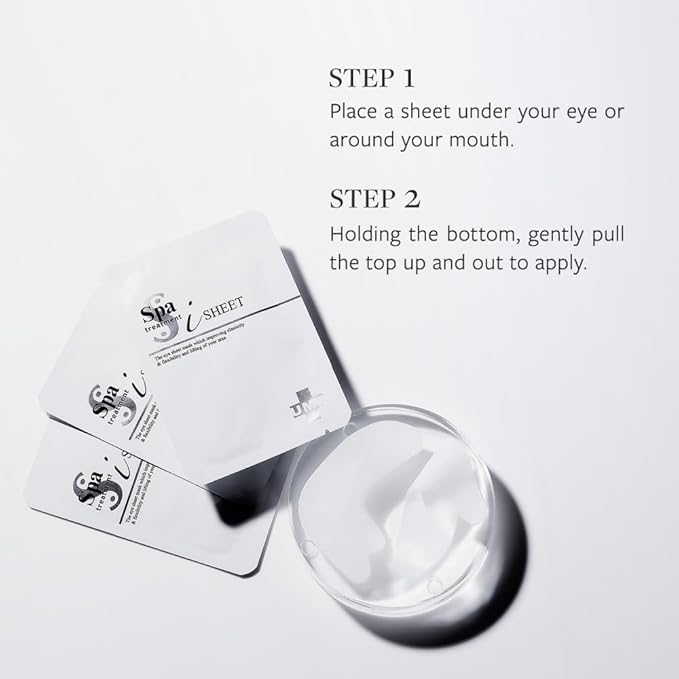 Spa Treatment UMB Stretch iSheet Japanese Under Eye Masks (7 Pairs) - Effective Anti-Aging Under Eye Patches for Dark Circles, Dry, Dull Skin Around the Eyes - Moisturize and Refresh your Skin-Velvo Beauty