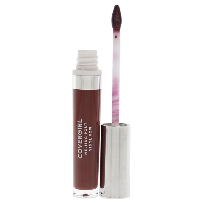 COVERGIRL Melting Pout Vinyl Vow, Hustle, 0.11 Ounce-Velvo Beauty