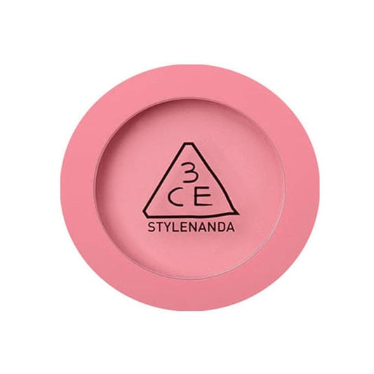 3CE Style Nanda Face Blush, Matte, Pink, Palette, 5g, 0.17oz (DELECTABLE)-Velvo Beauty