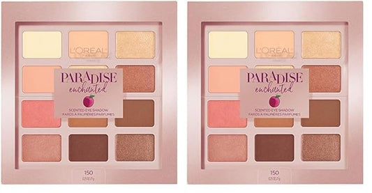 L'Oreal Paris Paradise Enchanted Scented Eyeshadow Palette, 0.25 fl; oz. (Pack of 2)-Velvo Beauty