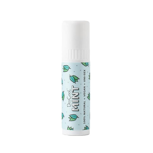 DedCool Lip Balm Stick (Mint) Jumbo, Vegan, Flavored, Coconut Oil Lip Balm, Long Lasting, Moisturization, Hydrates Dry & Chapped Lips, Vegan, Natural, Clean, Non-Toxic, Fragrance For All-Velvo Beauty