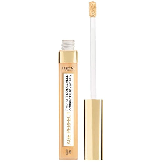 L’Oréal Paris Age Perfect Radiant Concealer with Hydrating Serum and Glycerin, Nude Beige-Velvo Beauty
