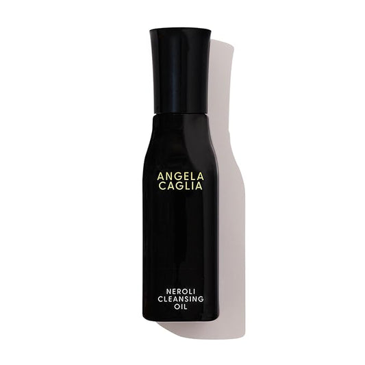 Angela Caglia Neroli Cleansing Oil - Makeup Remover & Face Cleanser with Lipid-Lock Technology - Organic Moringa, Marula, Black Currant & Neroli Oils - Soothing Hydration & Barrier Support-Velvo Beauty