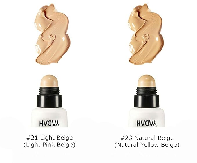 YADAH Silky Fit Concealer BB Cream (23 Natural Beige, 1.18fl oz) - 2-in-1 Korean Makeup for Flawless Skin, Tinted Moisturizer for Blemish Cover. Long-Lasting, All-Day Wear.-Velvo Beauty