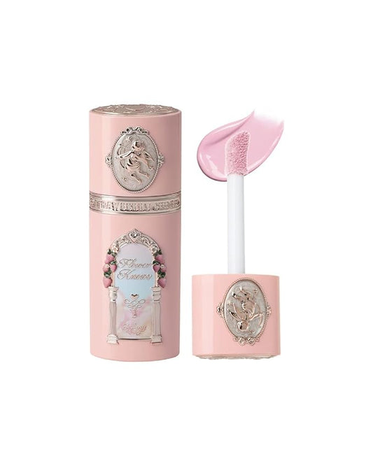 Flower Knows Strawberry Cupid All Day Glow Liquid Blush,Water- & Sweat-Resistant Blush for Cheeks,Blendable Dewy Finish with Hydrating Formula (01 Frosty Strawberry,0.25 Fl Oz)-Velvo Beauty