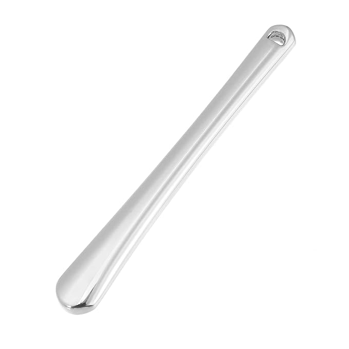 VOCOSTE 4 Pcs Makeup Spatula Mini Spoon, Eye Cream Massage Sticks Beauty Scoop, for Facial Cosmetic Face Cream, Zinc Alloy 2.32"x0.30", Silver Tone-Velvo Beauty