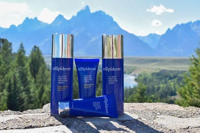 Trilipiderm All-Body Moisture Retention Crème with SPF 30, Vitamin D - 8oz Airless Pump Sunscreen-Velvo Beauty