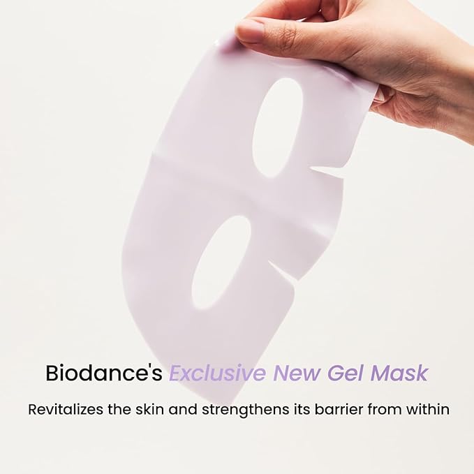 BIODANCE Rejuvenating Caviar PDRN Real Deep Mask, Overnight Hydrogel Mask, Skin Firming & Radiance Boost, Enhancing Recovery for All Skin Types, Korean Skincare | 1.19oz(34g) x 4ea-Velvo Beauty