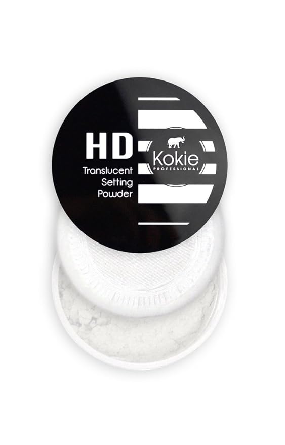 Kokie Cosmetics Setting Powders, HD Setting Powder - Colorless, 0.18 Ounce-Velvo Beauty